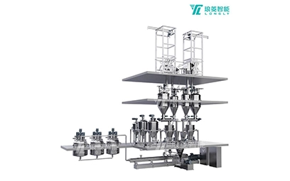 트윈 스크류 균질화 자동 생산 라인